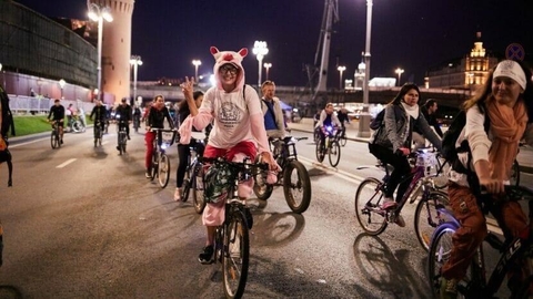 9 июля в Москве состоится Ночной велофестиваль.