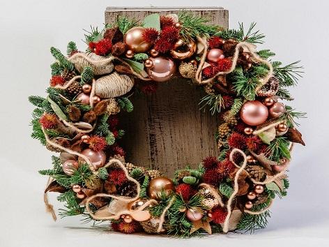 Рождественский фестиваль флористики в усадьбе Кусково