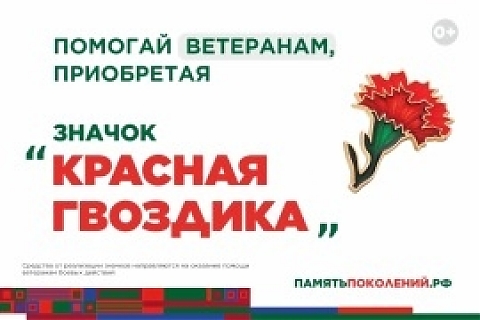 Ежегодная всероссийская акция помощи ветеранам «Красная гвоздика»