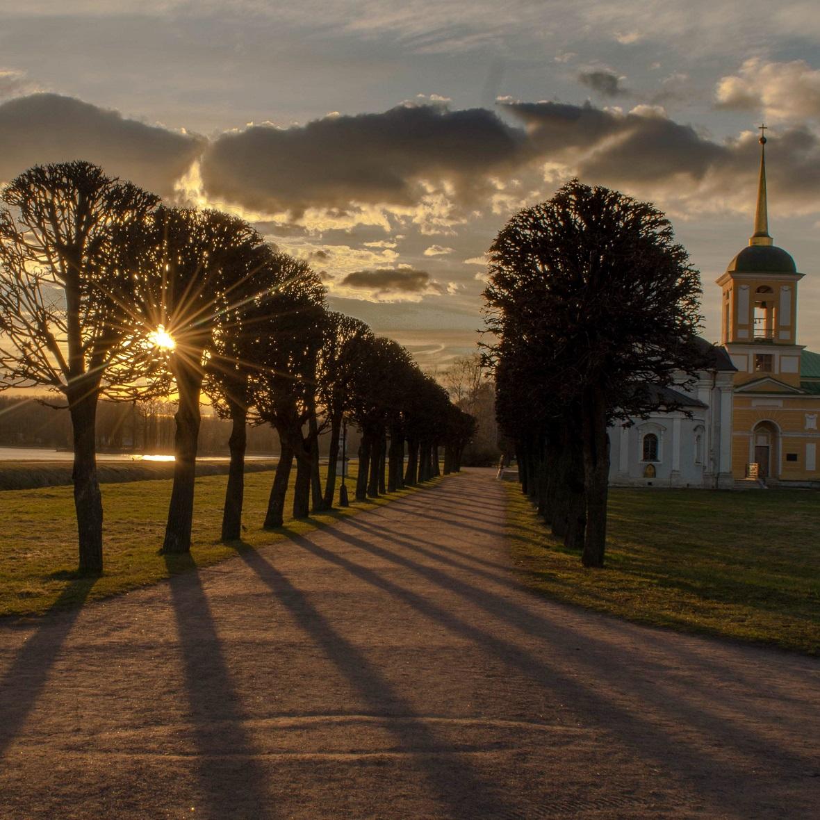 Ночь в усадьбе Кусково
